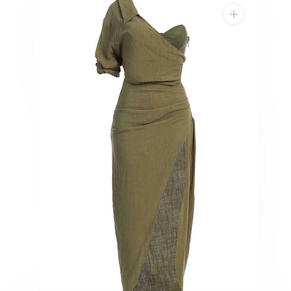 Jlux label olive green dress